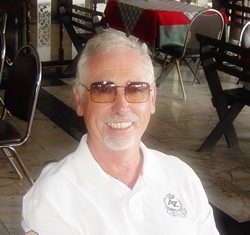 Graham Hiskett is all smiles following his second place finish at Pattana.