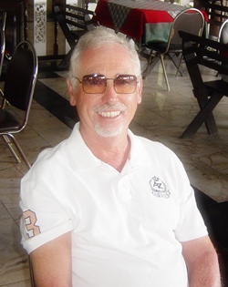 Graham Hiskett is all smiles following his second place finish at Pattana. 