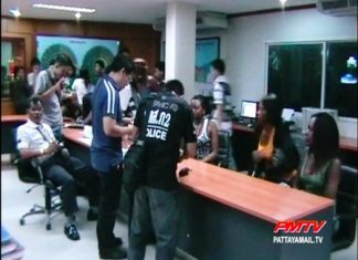 The Ungandan Prostitutes are processed at the police station.