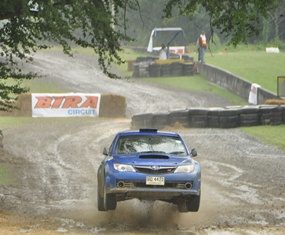 Rallycross action