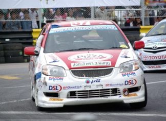 Racing Vios at Bang Saen