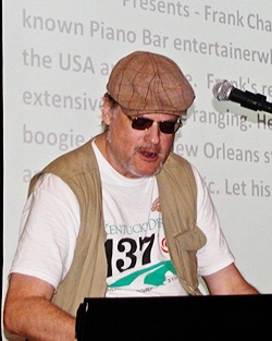 Frank gets ‘down and dirty’ with numbers by Fats Domino, Ray Charles, and Louis Armstrong. Frank matched his extensive repertoire with lots of vocal effects that made you think you were listening the ‘real deal’ - be it Fats, Ray or Louis.