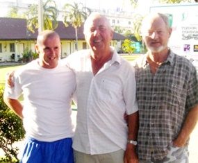 Monday’s top three: Richard Hurley, Tony Duthie and John Coetzee.