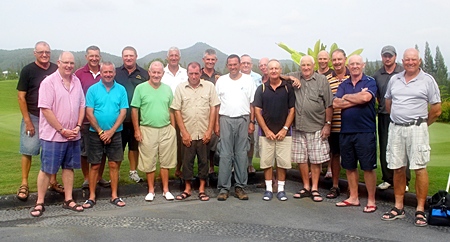 The Hua Hin tour group from Jomtien Golf.