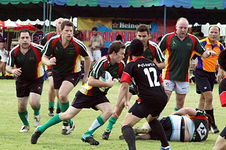 Tequila Mocking Birds on the charge against Thai Mosquitoes.