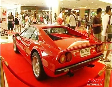 Just one of the many supercars on display.
