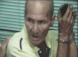 Outraged father brandishes gun The father explains his anger to the police.