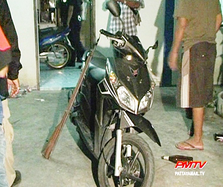 Police found the stolen motorbike thanks to it GPS.