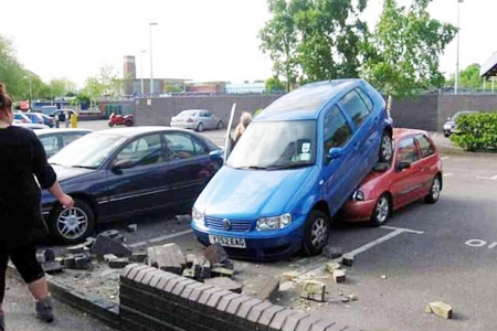 Parking as an art form 