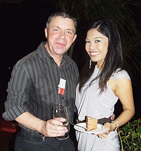 Paul Strachan wants a piece of the birthday cake too.