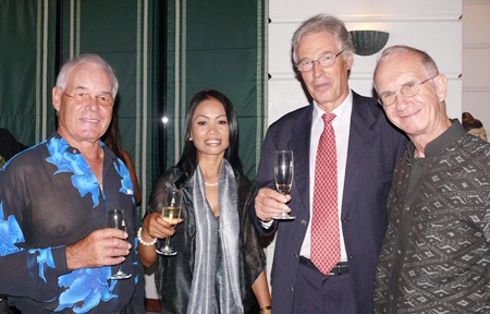 These wine dinners always bring out Pattaya’s luminaries.