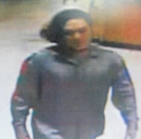 Condo surveillance cameras picked up this image of the murder suspect.
