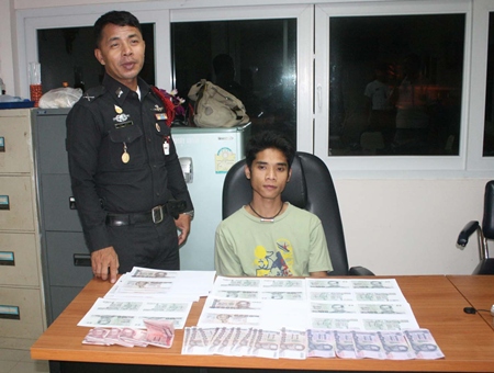 Chaknarong Sornsoi said he thought his photocopied banknotes looked so real, he thought he could get away with spending them. 