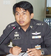 Pol. Col. Krissakorn Thong-In says police generally agree with a community-based approach to drug enforcement, but have qualms about how tolerant it appears. 