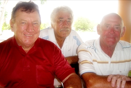 Brian, Jim & Ray, Tuesday’s winners. 