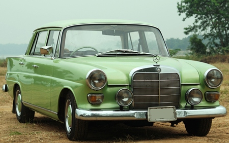 Classic Mercedes Fintail 