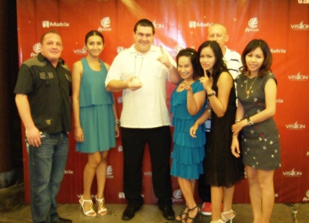 Alan Bolton Property Consultants are awarded “Best Agent 2011 Central Pattaya Office” by Matrix Developments at an awards ceremony held Saturday, October 22. 