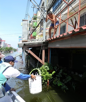 Many have to find creative ways to receive emergency packages.