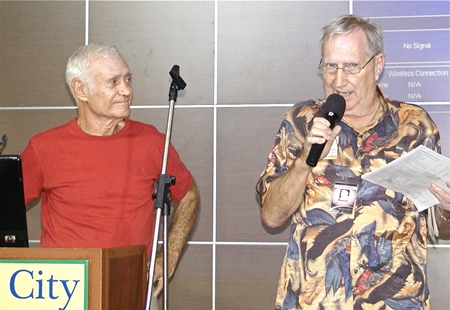 ‘Frugal Freddy’ special interest group coordinator, ‘Hawaii Bob’ Sutterfield advises the activity for the week & restaurants to be visited, followed by the lucky draw for members. Member Len Levine followed by conducting the Open Forum, your source for information on all aspects of living in Thailand.