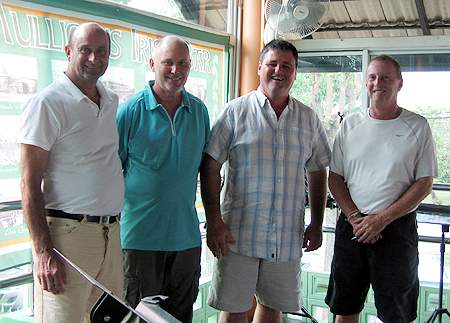 Thursday’s top four: Barry, Clive, Geoff & Jim. 