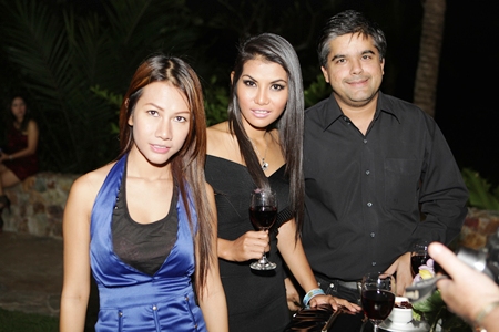 Tony Malhotra ensures he surrounds himself with some beautiful ladies.