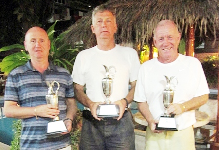 Division winners: Rick Schramm, Paul Bartlett & Rod Howett.