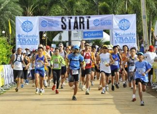 Adventure trail running at Khao Mai Kheow.