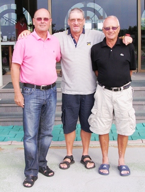 Niels Hansen, Peter Blackburn & Jan Lovgreen.