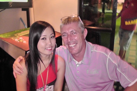 A Flight winner - Briany Christie (right).