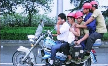 Four helmets out of five ain’t bad, I suppose. 
