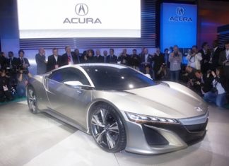 New Honda NSX.