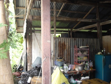 A look at the house before work was done.