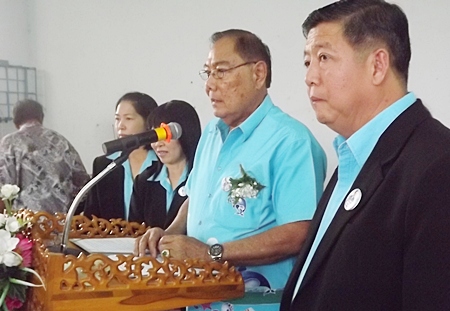 Councilman Farooq Wongborisuthi says he found solace in the images of HM the King and uses his royal principles in teaching children.