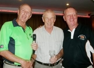 Terry’s in charge Colin Davis, Terry Mangan and Bob Newell.