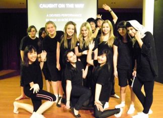 “Caught on the Way” cast.