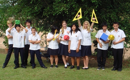 Year 9 ‘Mathemagicians’ compete for St Andrews.