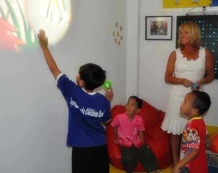 The children of Pattaya seem to like their new sensory room.