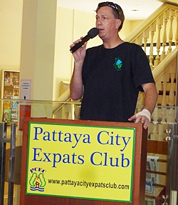 Chris Parsons tells about the Pattaya Player’s upcoming production of “Dead to the Last Drop.”