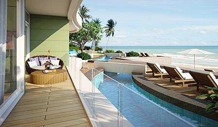 Amazing sea views from all units at Paradise Ocean View. 