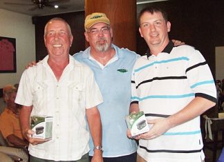 Tony Duthie (left) & Kevin McIntosh (right) were the runners-up.