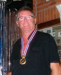 Ken was the Gold medal winner. 