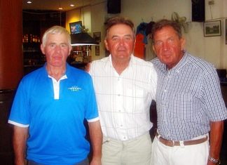 Silky Oak top three: John Connolly, Jean Morel & Andy Galvin.