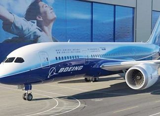 The Boeing 787 Dreamliner has arrived in Thailand.