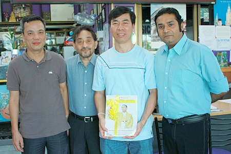 Ngujen Ngve Linh (left) and Lai Quoc Cuong (2nd right), directors of the Vietcharm Tour Jsc from Vietnam recently made a goodwill visit to Massic Travel where they held discussions on tourism related matters with Marlowe (2nd left) and Vikrom Malhotra (right), directors of the Eastern Seaboard’s friendliest travel agents.