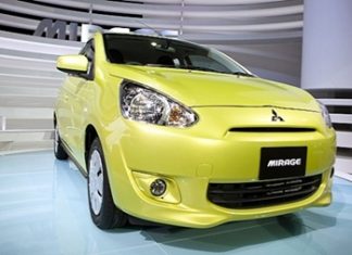 Mitsubishi Mirage.