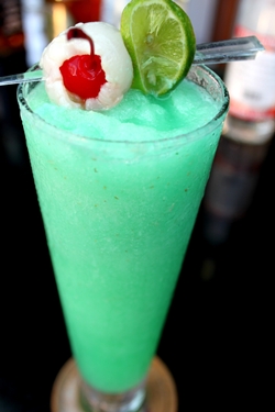 Green Paradise cocktail - available in March at Havana Bar & Terrazzo. 