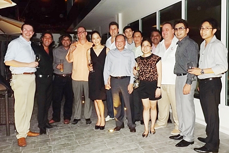 The GM Gang poses for a group picture expressing strong friendships and unity amongst hoteliers in Pattaya and the Eastern Seaboard.