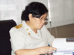 Director of Public Health and Environment Wannaporn Jamjumrus announces this year’s event.