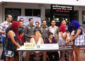 Heinrich Luts Meyer and Thipaporn Naebsuk have been arrested for allegedly pimping underage girls.