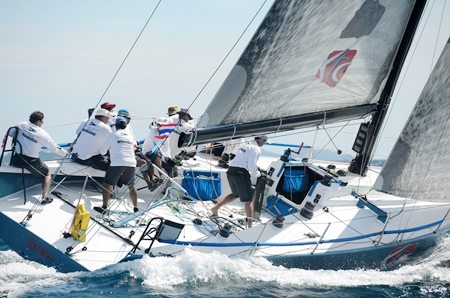 Wan Marang will be one of the local challengers at the 2012 Top of the Gulf Regatta being raced of Ocean Marina, May 4-8. (Photo/Martin Bilsborrow) 
